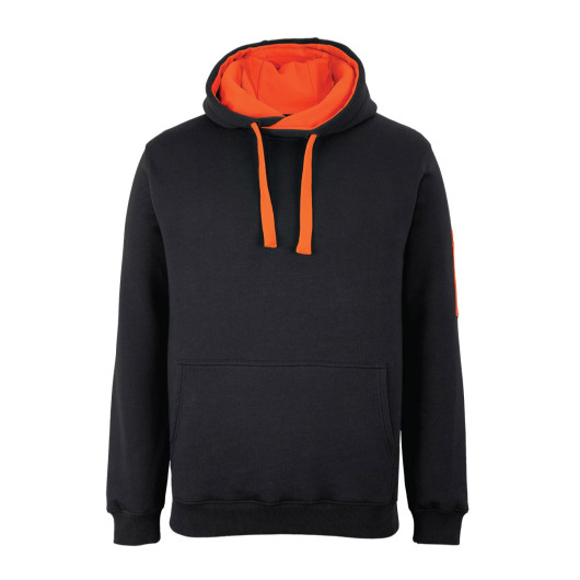 Trade Hoodies Black Orange